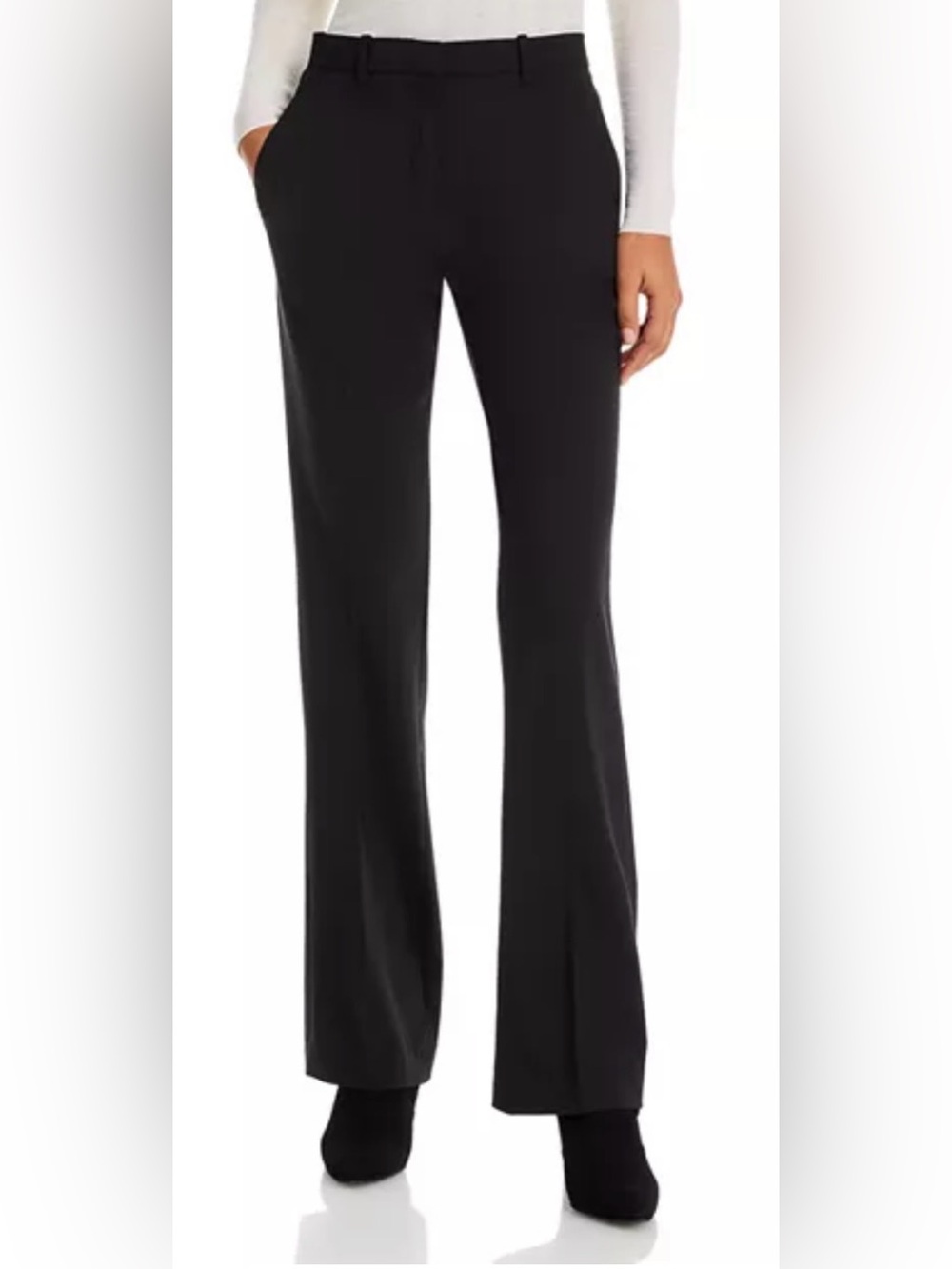 Theory Julianne Women’s Black Flared Dress Pants